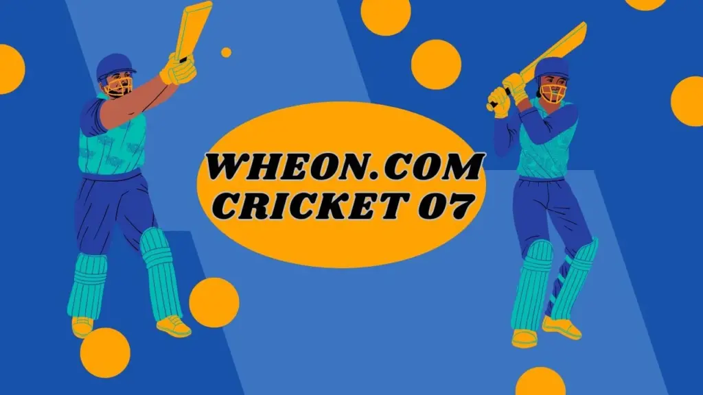 EA Sports Cricket 07 Wheon com
