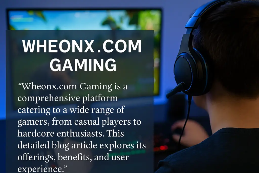 wheonx.com gaming