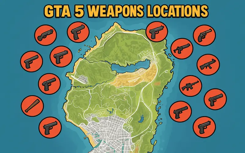 GTA 5 Weapons Locations
