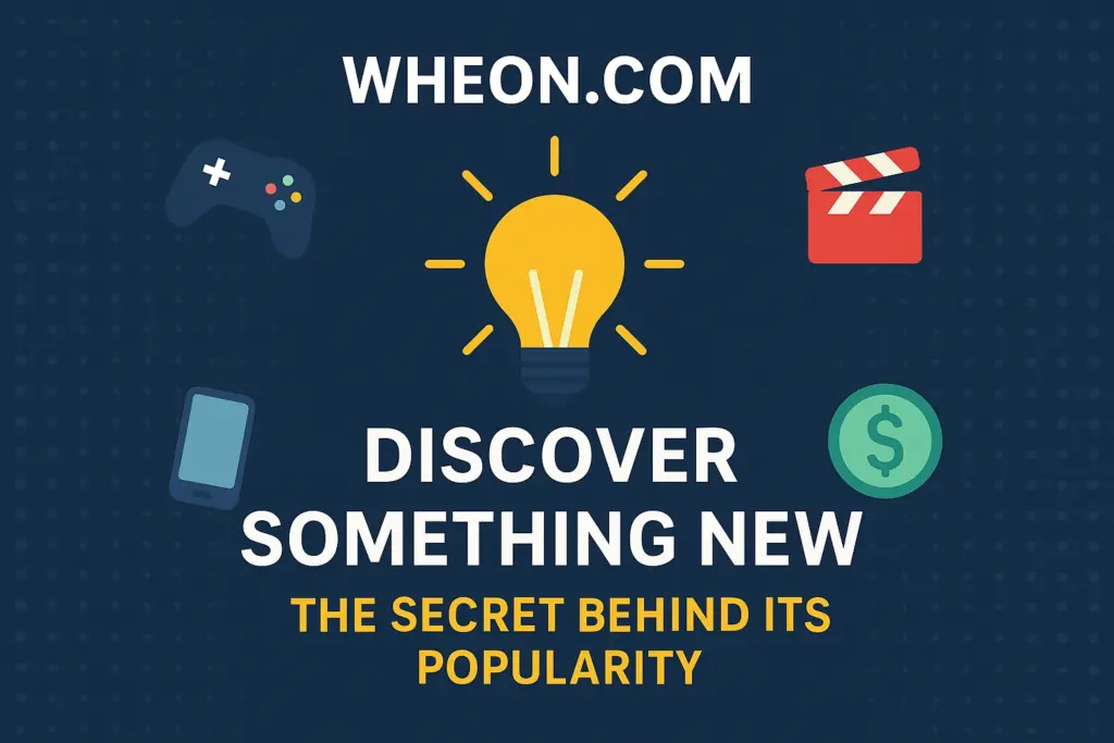 Wheon.com Discover Something New